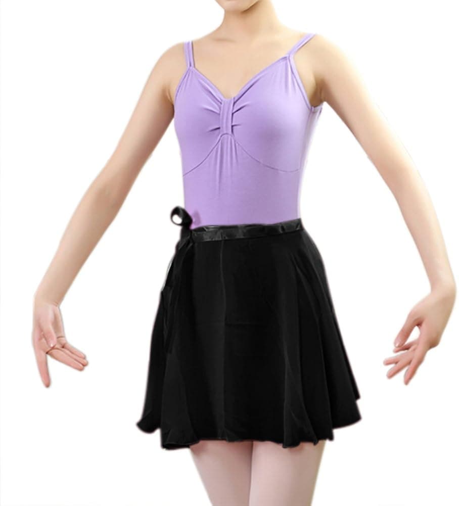 GOGO TEAM Child & Adult Sheer Wrap Skirt Ballet Skirt Ballet Dance Dancewear