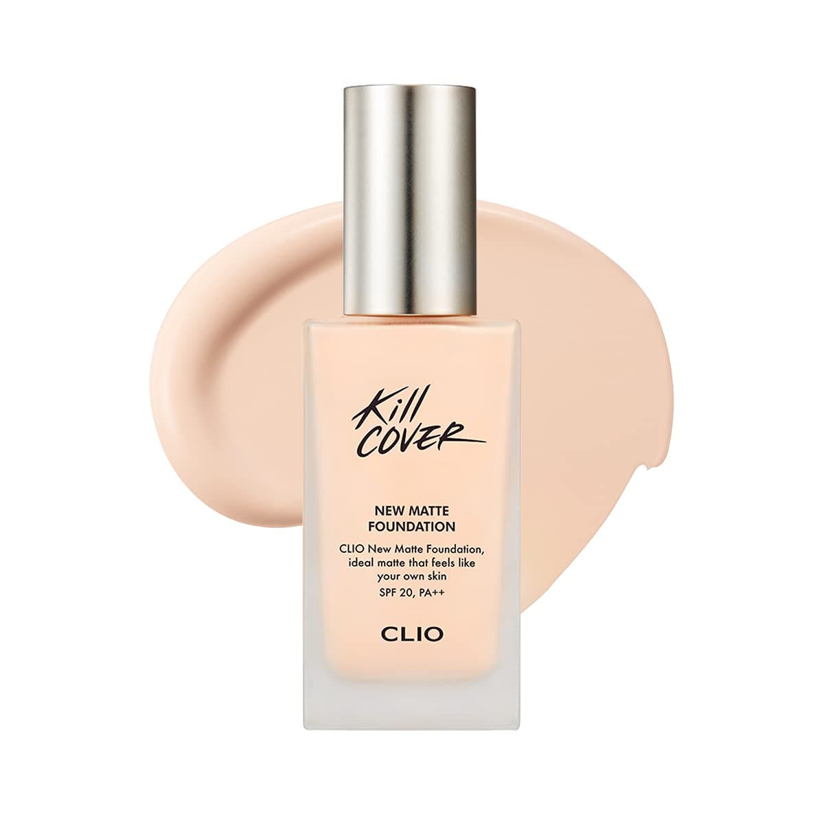 CLIO KILL COVER NEW MATTE FOUNDATION (Brush Set, 5 SAND)