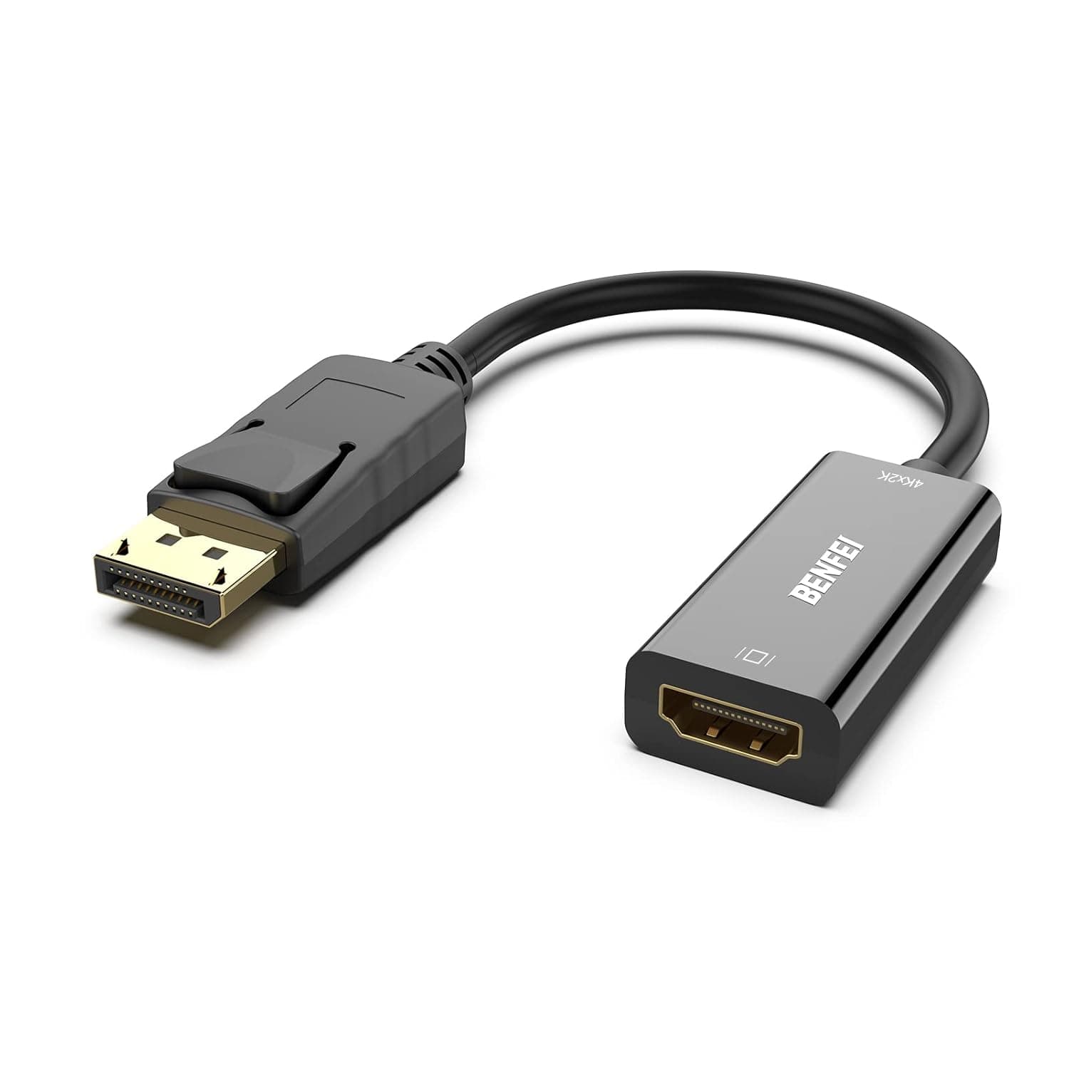 BENFEI DisplayPort to HDMI, 4K@30Hz Gold-Plated DP Display Port to HDMI Adapter (Male to Female) Compatible for Lenovo Dell HP and Other Brand