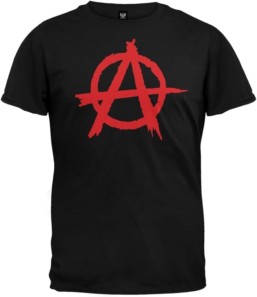 Anarchy T-Shirt - Large Black