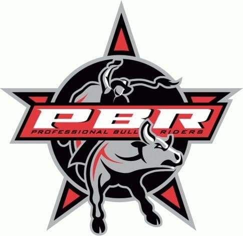 valstick PBR Professional Rodeo Cowboy Bull Rider Bumper Sticker 5" x 4"