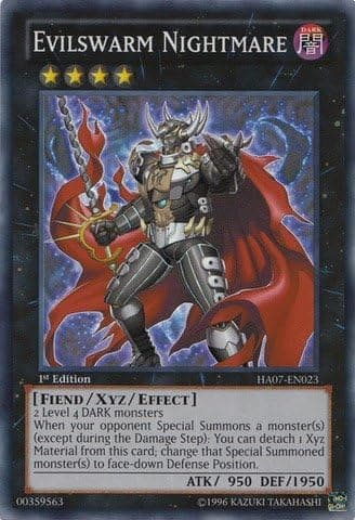 YU-GI-OH! - Evilswarm Nightmare (HA07-EN023) - Hidden Arsenal 7: Knight of Stars - 1st Edition - Super Rare