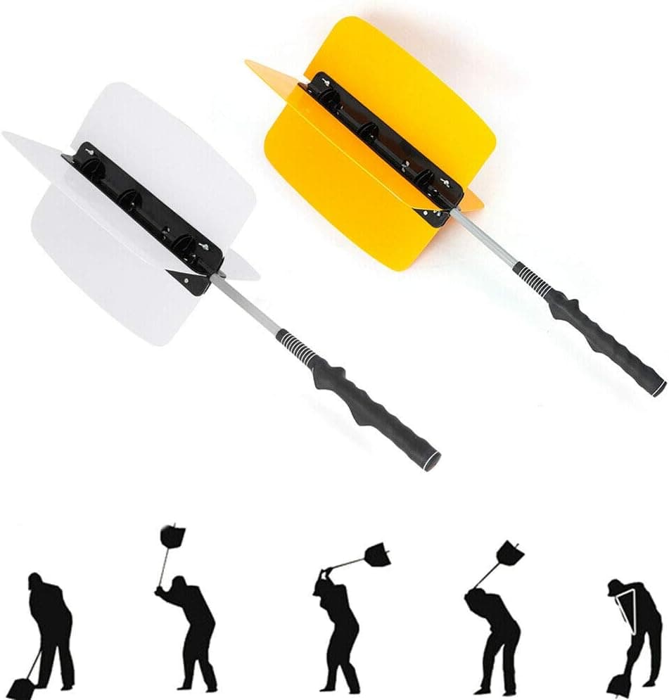 DIFU Golf Swing Power Fan, Warm-Up Wing Fan Resistance Speed Practice Training Aids Trainer