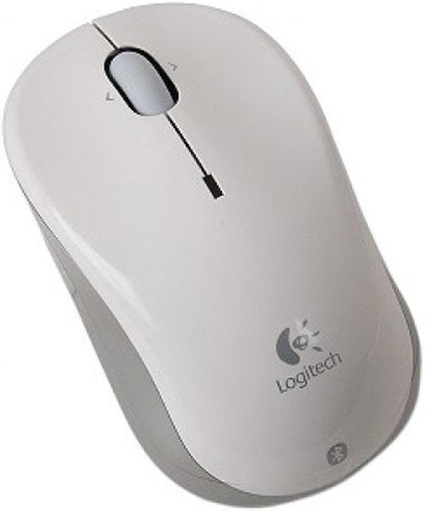 Logitech V470 Bluetooth Cordless Laser Mouse for Notebooks - White