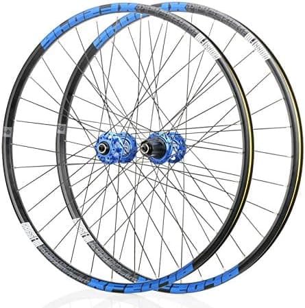 KOOZER XF2046 Classic MTB Mountain Bike Front & Rear Wheels Wheelset for Shimano 8-11S 26/27.5/29" Black Blue