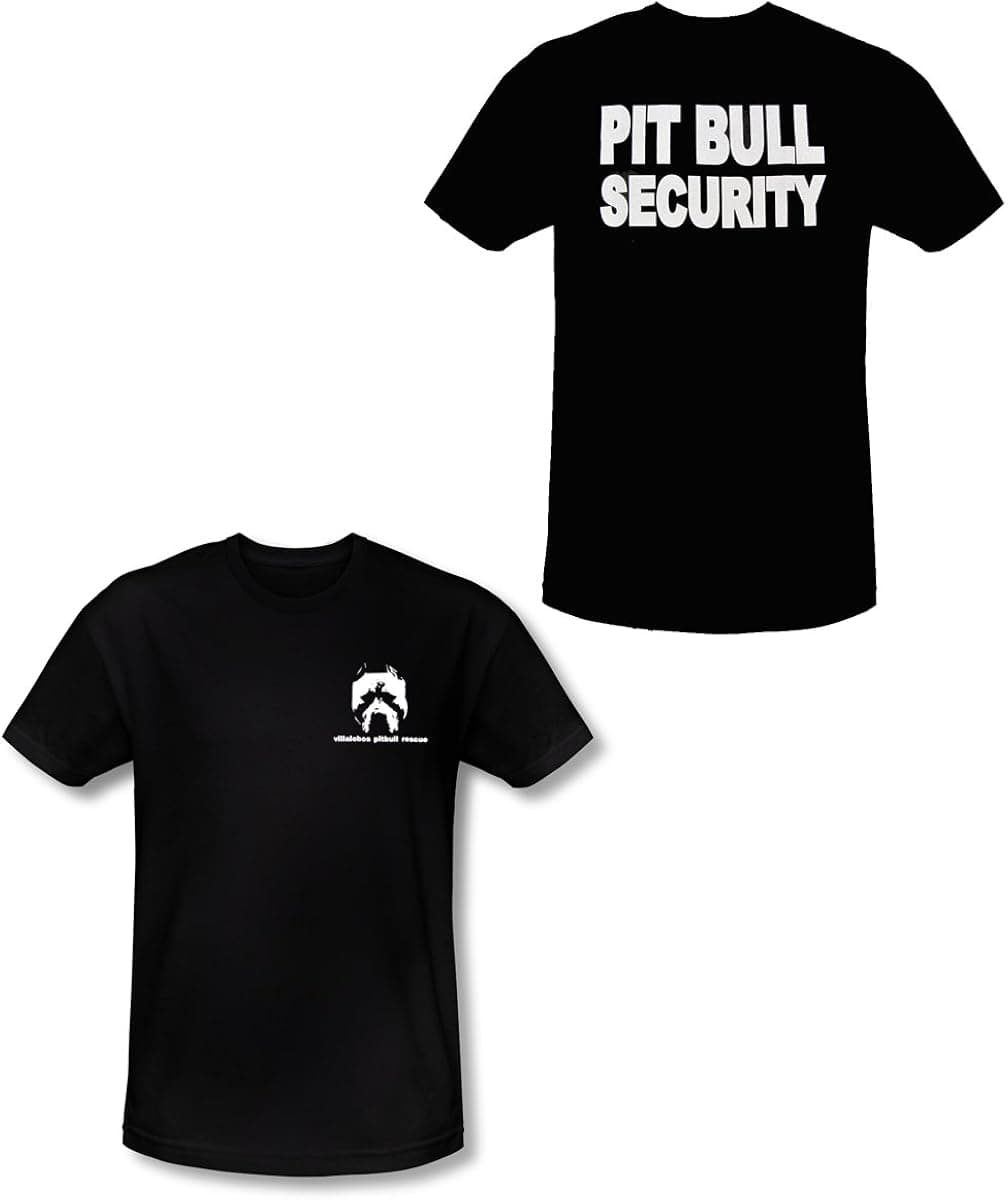 Animal Planet Pit Bulls & Parolees Unisex Villalobos Rescue Center Pit Bull Security T-Shirt