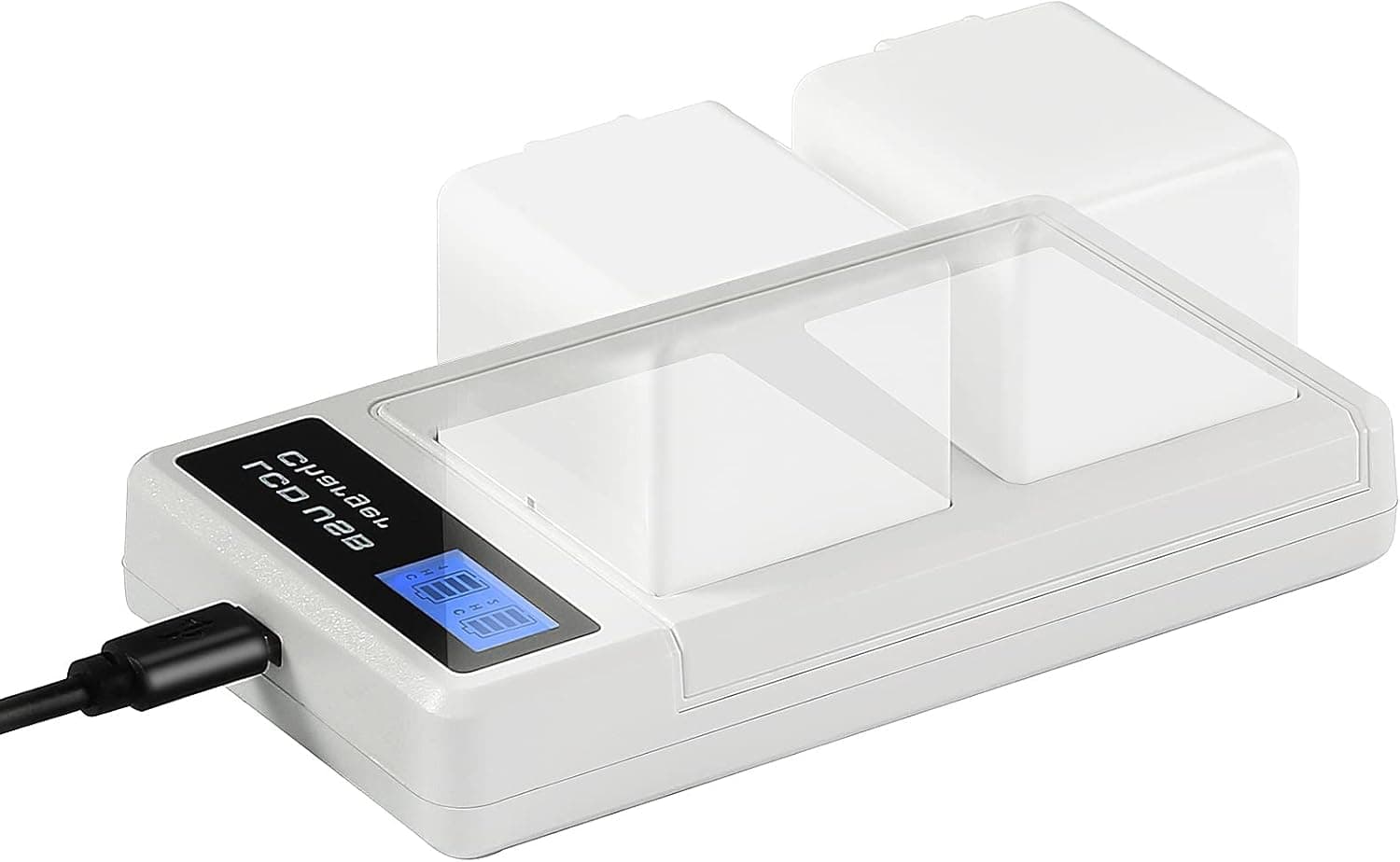 Dual Rechargeable Batteries Charging Station Compatible with Arlo Pro/Pro 2/Go Camera (Batteries Not Included)