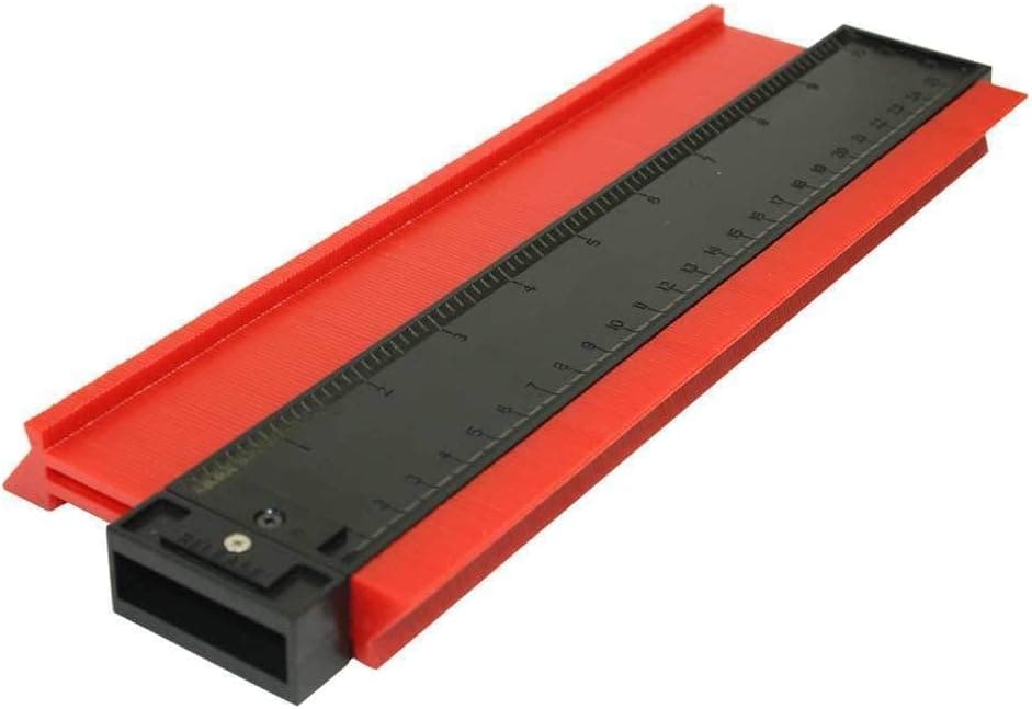 Smyrna Print 10 inch - 25cm Contour Duplicator Shape Duplicating Tool for Creating Profiles and Edges, Woodworking, Auto Body, Framing, Pipes, Carpentry