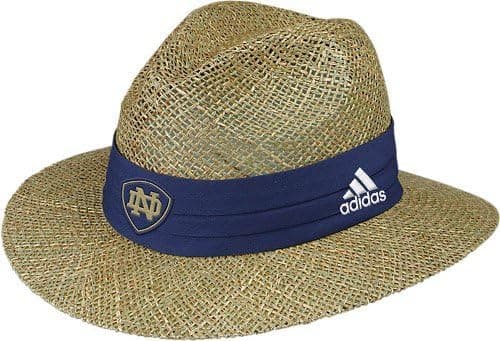 adidas Notre Dame Fighting Irish 2013 Sideline Straw Hat