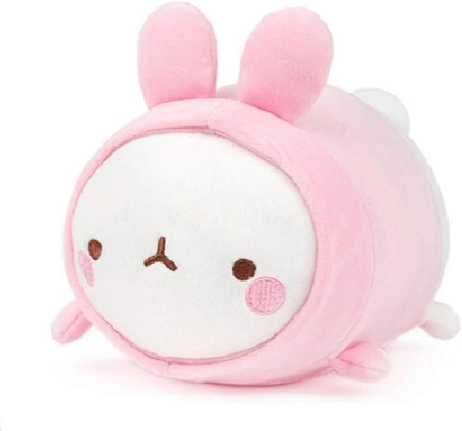 Molang Space Suit Rabbit Stuffed Animal Plush Toy Pet Fluffy Soft Cushion 9"