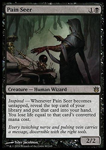 Magic The Gathering - Pain Seer (80/165) - Born of The Gods