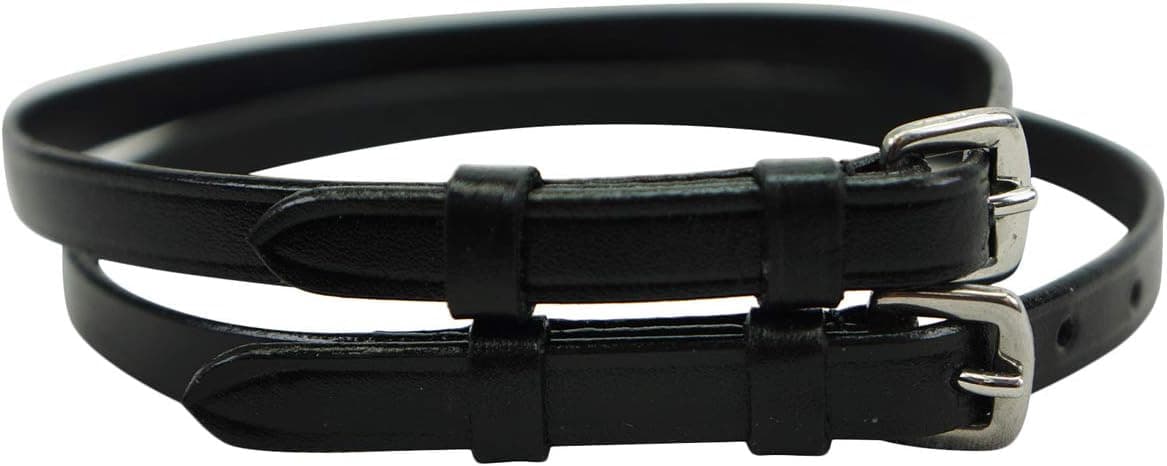 Derby Originals Premium English Leather Spur Straps Available in Childrens, Womens, and Mens Sizes