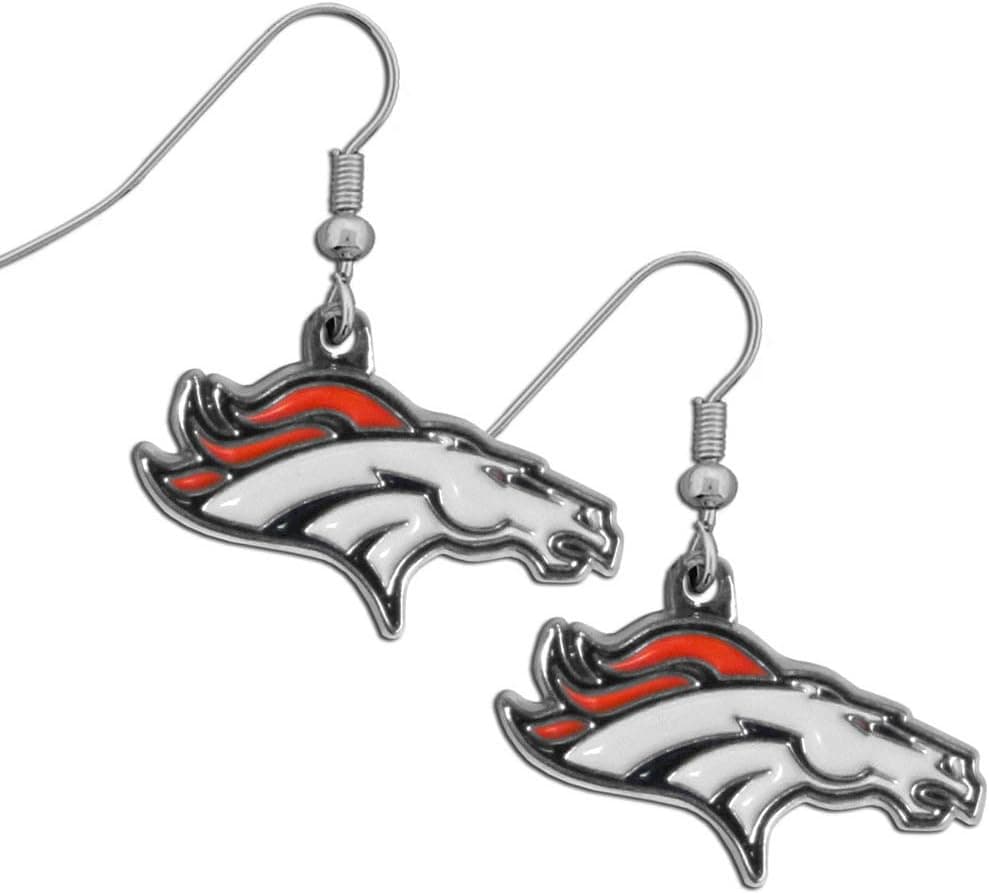 Siskiyou Sports NFL Chrome Dangle Earrings