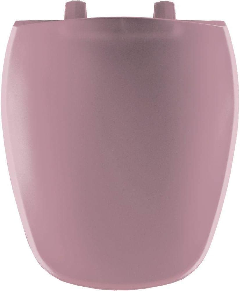 Bemis 1240200 303 Round Closed Front Toilet Seat, Dusty Rose