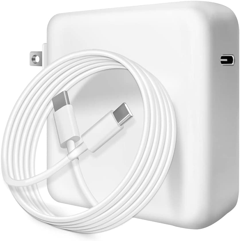 Mac Book Pro Charger 96W USB C Power Adapter Replacement with 2021 2020 2019 2018 Mac Book Pro 16 15 14 13 Inch Charger,Mac Book Air,iPad Pro,Type C Laptop Charger Included 7.2ft USB-C to C Cable