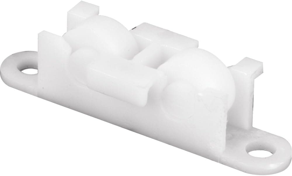 Prime-Line G 3066 Sliding Window Tandem Roller Assembly, 3/8"Flat Nylon Wheels (2-pack)
