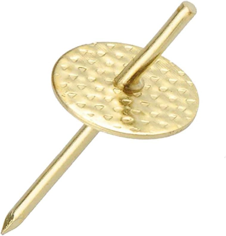DaTools One Step Hangers 50 Pack Iron Alloy Nail Hooks 20lbs One Step Picture Hangers Photo Picture Frame Hangers Professional Plaster Picture Hanging Hooks on Wooden/Drywall Hanging Hardware Pins
