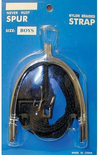 Coronet Child's Prince of Wales Never Rust Spurs with Straps