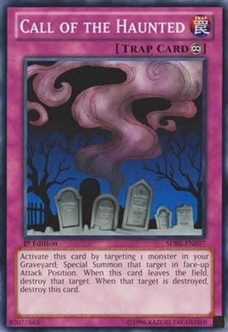 YU-GI-OH! - Call of The Haunted (SDBE-EN037) - Structure Deck: Saga of Blue-Eyes White Dragon - 1st Edition - Common