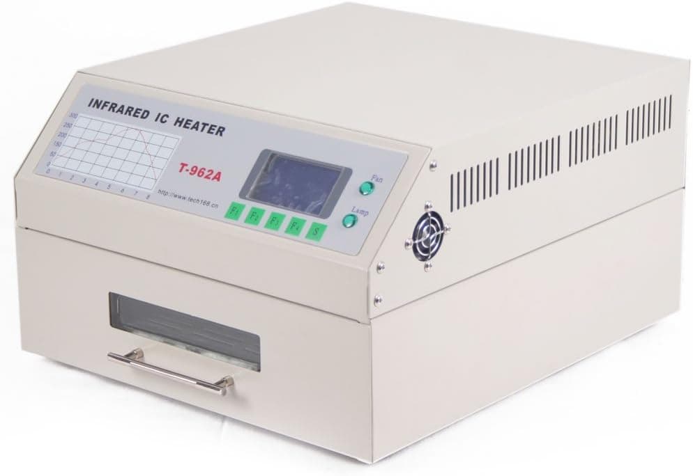 SMTHouse T962A Reflow Oven Infrared IC Heater Soldering Machine 1500W 300 x 320 mm SMD SMT BGA Soldering Automatic