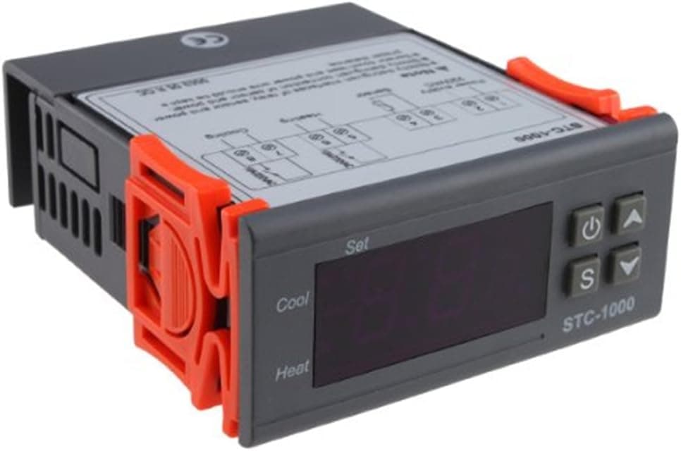 IMAGE® Mini Digital Temperature Controller Thermostat Aquarium Sensor STC-1000
