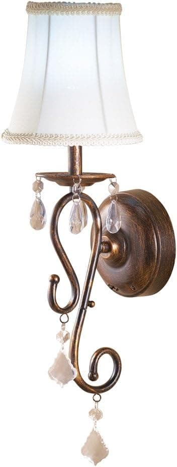 Faux Crystal Wall Lamp with Remote
