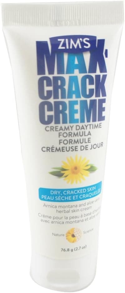 Zims Crack Creme Tube, Creamy Daytime Formula - 2.25 Oz (Pack of 5)