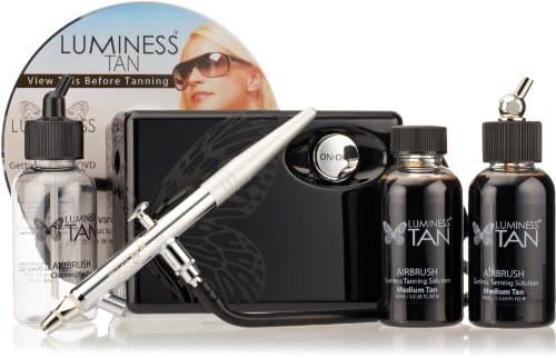 Luminess Air Airbrush Natural Glow Tanning Kit, Shade Medium
