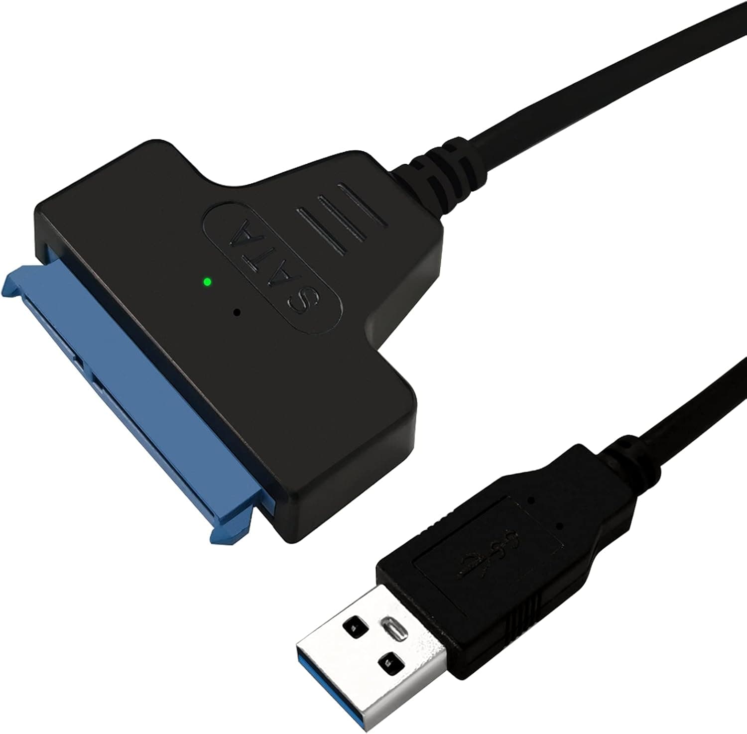 SATA to USB, Data Cable, USB to SATA Adapter Cable, SATA to USB 3.0 Adapter, Suitable for 2.5 inch Hard Disk HDD and Solid State Hard Disk SSD