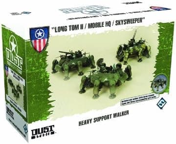 Dust Tactics: Allies Heavy Support Walker Game