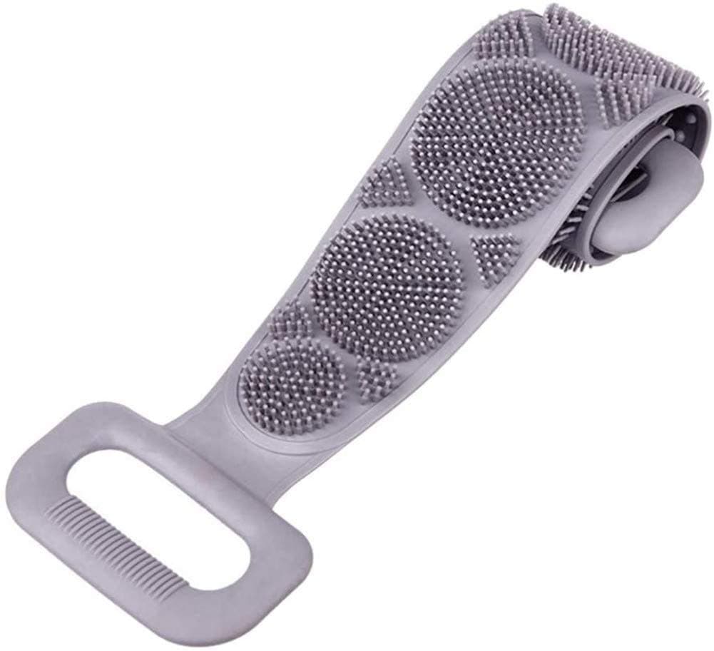 Silicone Exfoliating Back Scrubber Double Sided Back Scrubber Bath Shower Silicone Body Massage Brush Shower Back Scrubber Back Brush Exfoliating Shower