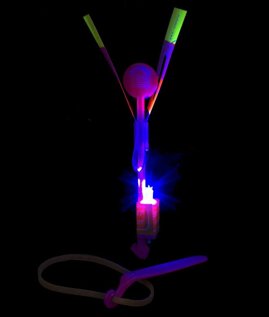 LED Slingshot Flyer - 12 Pack