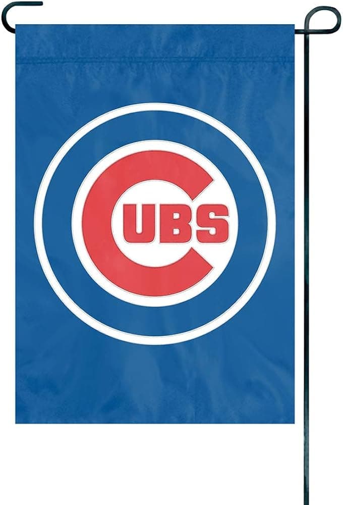 The Party Animal Officially Licensed MLB GMCUB Chicago Cubs Premium Garden Flag