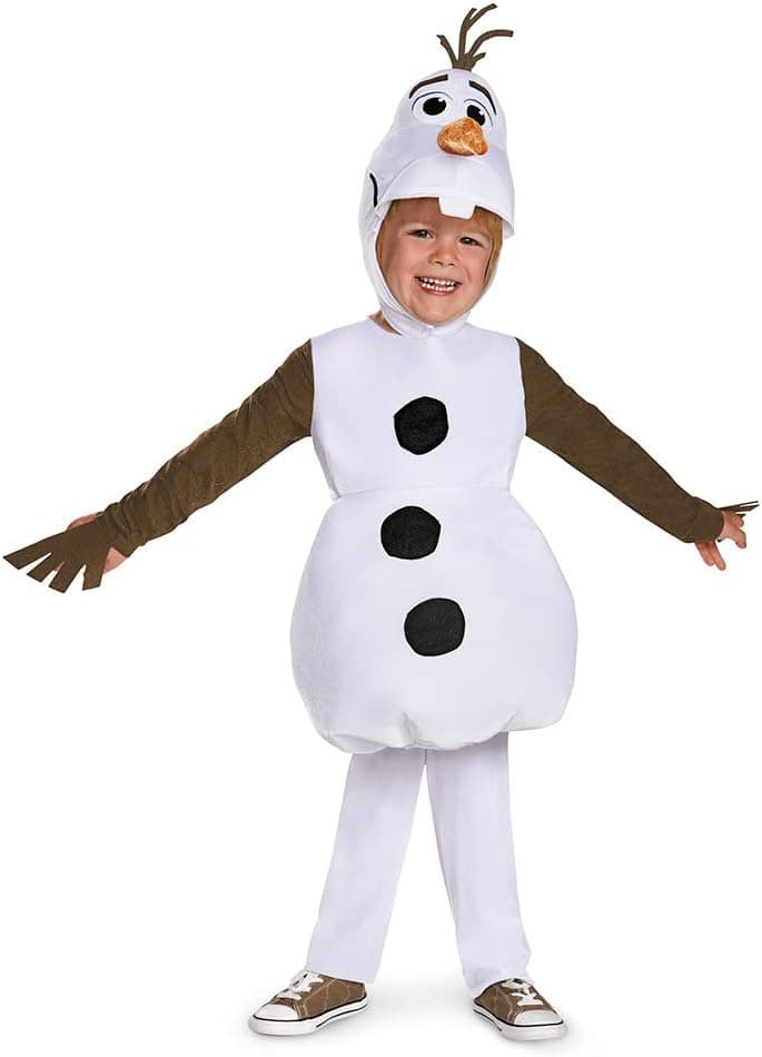 Disguise Olaf Toddler Classic Costume, Large (4-6)