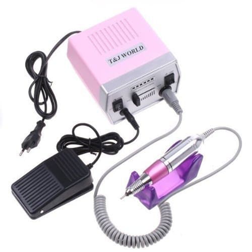 T&J World TM Complete 30000 RMP Electric Nail Manicure Low Noise and Vibration,