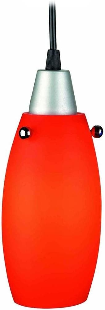 Lite Source LS-1099RED Rainbow II Pendant Lamp, Red