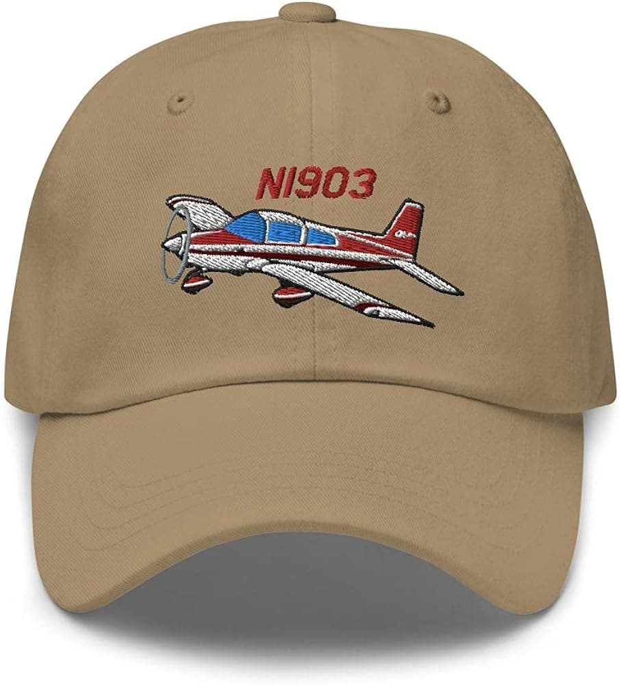 Grumman Tiger Embroidered Custom Classic Cap (AIR7ILK97AA1-R3) - Add Your N#