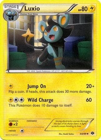 Pokemon - Luxio (44) - BW - Next Destinies