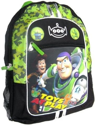 Disney Toy Story Buzz , Woody 16" Kids School Backpack - 3d Graphics