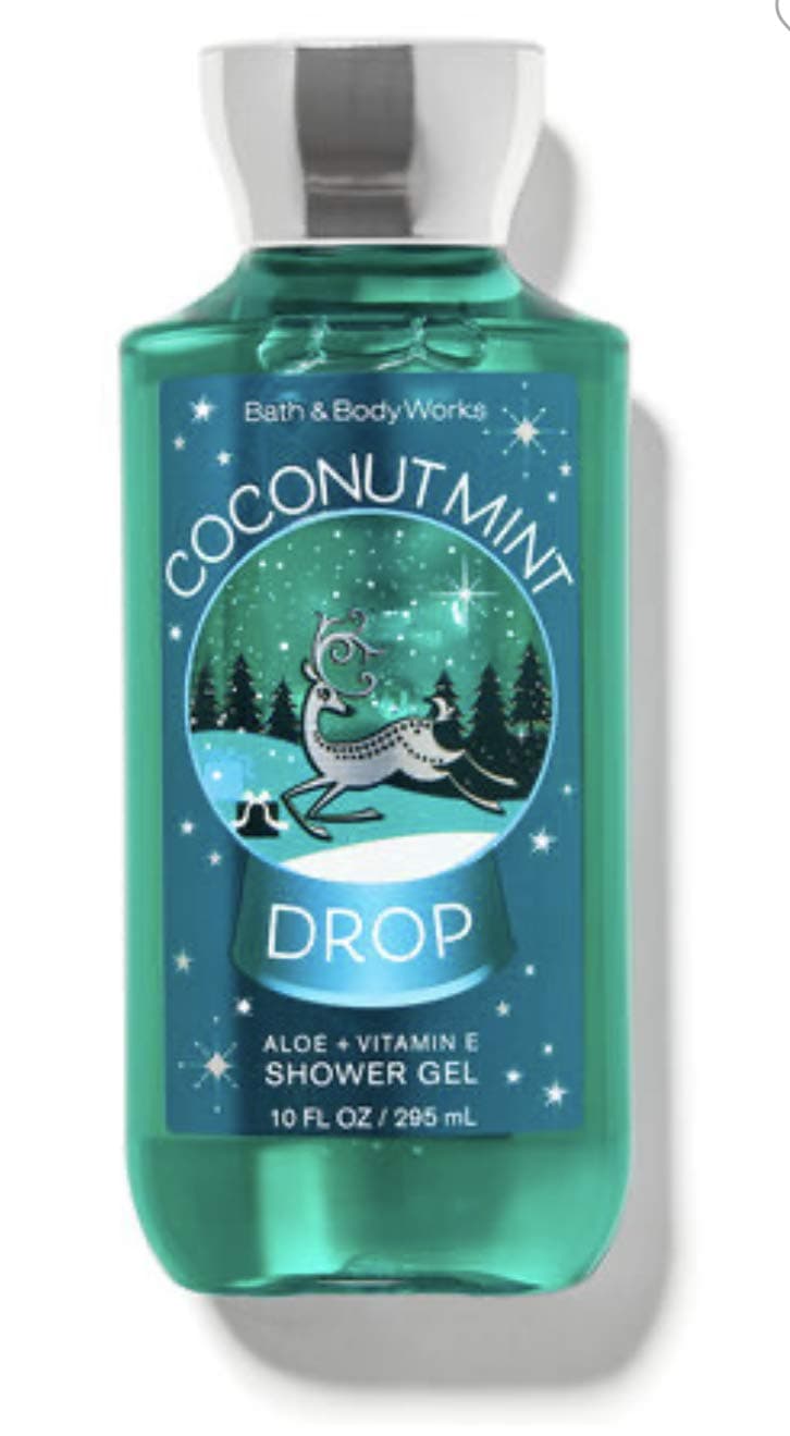 Bath and Body Works Coconut Mint Drop Shower Gel 10 Ounce from 2020