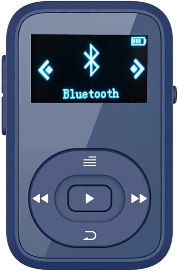 X26 8GB Clip Sport Bluetooth MP3 Music Player with FM Radio Record Lossless Sound Portable Music Player (Supports up to 64GB)