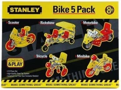 5 Stanley BIKE Pack 5 Models 413 Steel Piece set