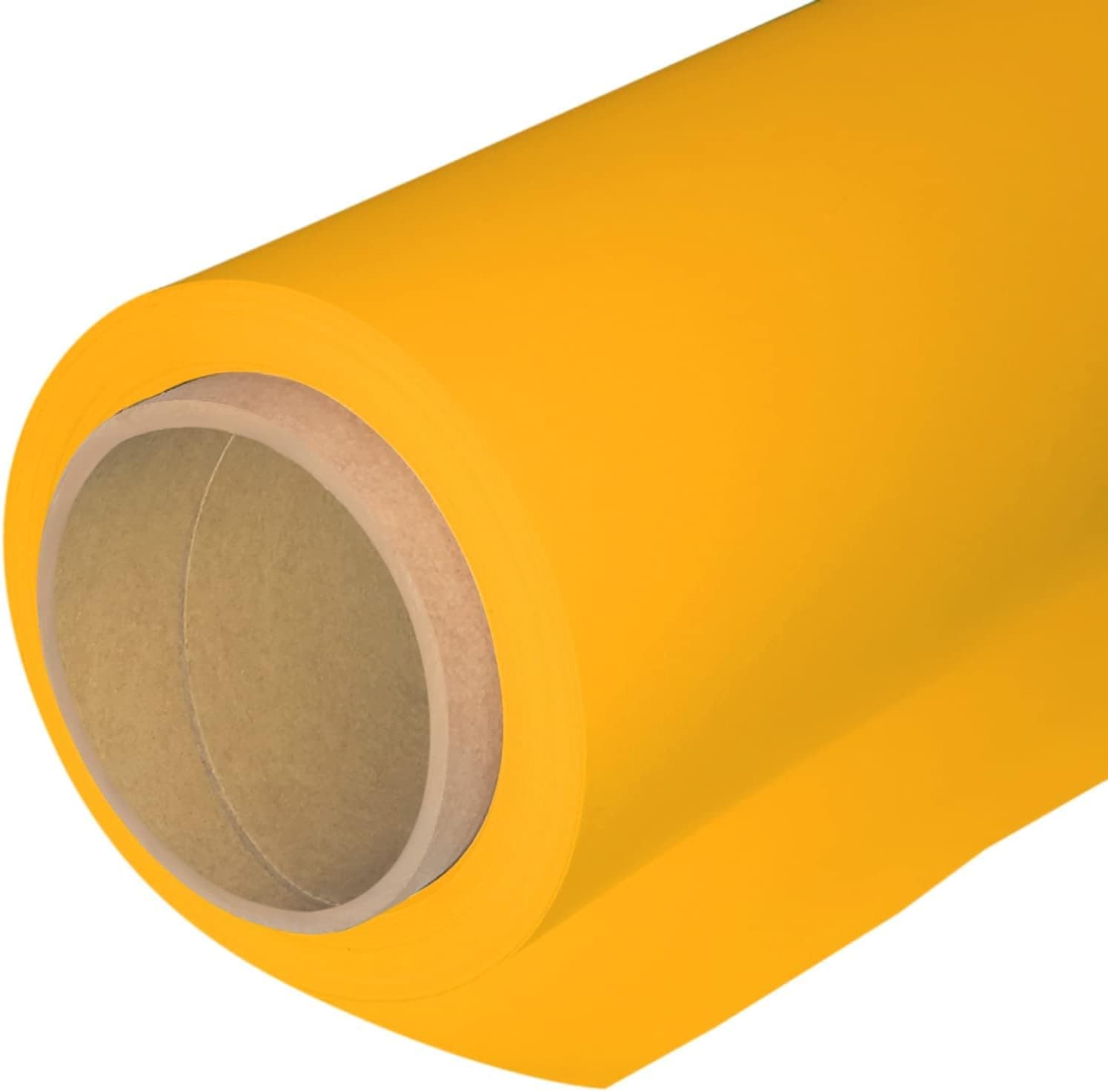 Huamei Seamless Photography Background Paper, Photo Backdrop Paper 53-Inches Wide x 16-Feet, (4.4x16 Feet, 14 Yellow)