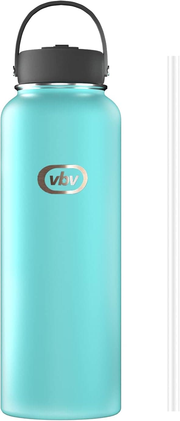 vbv Sky Blue Sports Water Bottle 40oz