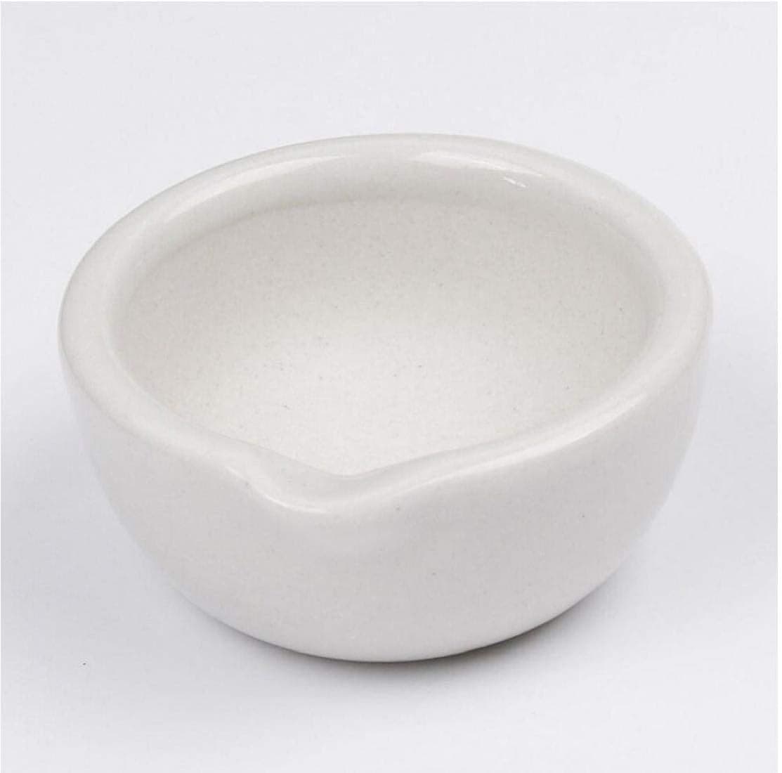 Angoter Household Kitchen Porcelain Mortar and Pestle Set for Crush and Grind Species Herbs