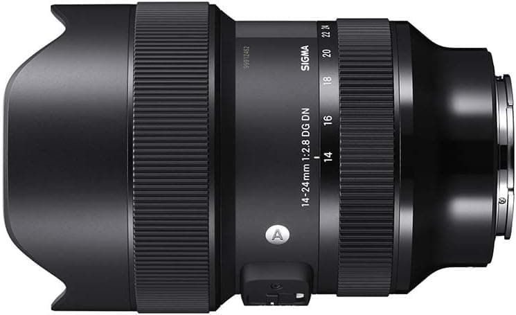 Sigma 213965 14-24mm F2.8 DG DN Art for Sony E Mount, Black