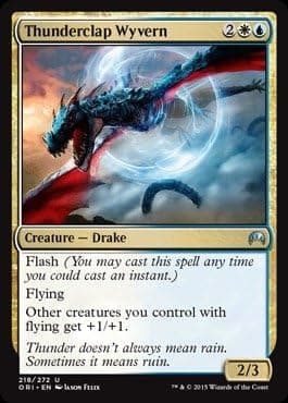 Magic The Gathering - Thunderclap Wyvern (218/272) - Origins