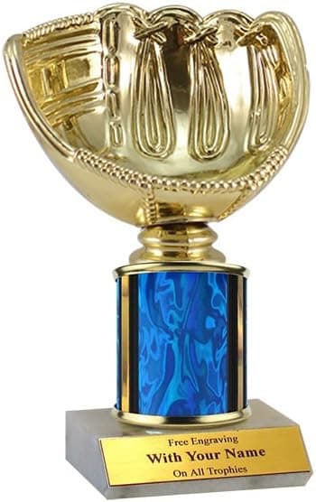 7" Softball Glove Trophies