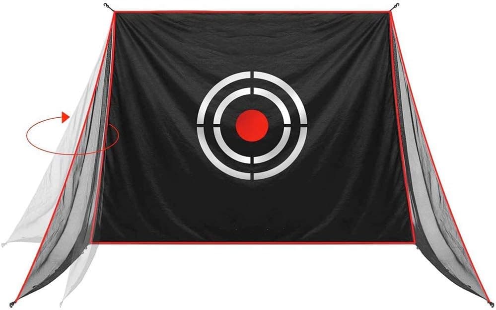 Pop Up Golf Net,Pop up Golf Hitting Net,Golf Practice Net,Golf Nets for Backyard Driving,Quick Setup Golf Hitting Net with Target Cloth and Carry Bag(Size Optional)