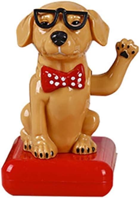 Ouniman Solar Dancing Toys, 26 Styles Cute Animals Solar Dancing Monkey Dog Solar Powered Toys Car Swinging Dancing Toy Car Decoration for Dashboard Windowsill Home Desk Decor (H)